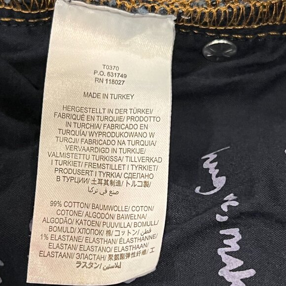 Bodin Denim Girlfriend Ankle Jeans, Dark Wash, 12R - Picture 5 of 10